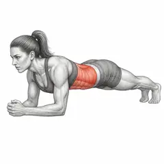 Plank, female