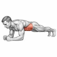 Plank, male